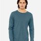 BELLA + CANVAS - Heather CVC Long Sleeve Tee