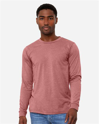 BELLA + CANVAS - Heather CVC Long Sleeve Tee