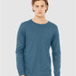 BELLA + CANVAS - Heather CVC Long Sleeve Tee