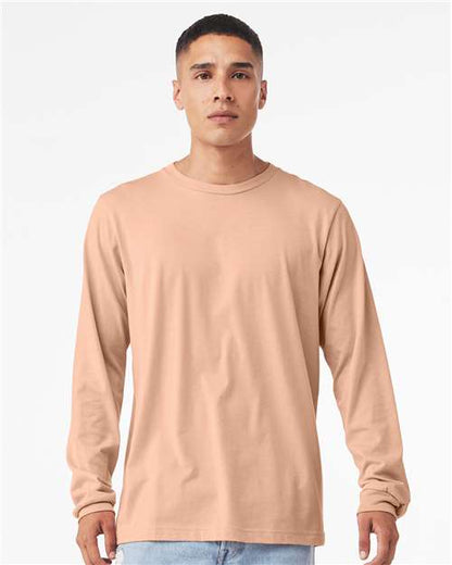 BELLA + CANVAS - Heather CVC Long Sleeve Tee