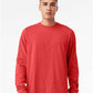 BELLA + CANVAS - Heather CVC Long Sleeve Tee