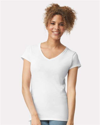 Gildan - Women's Softstyle® V-Neck T-Shirt