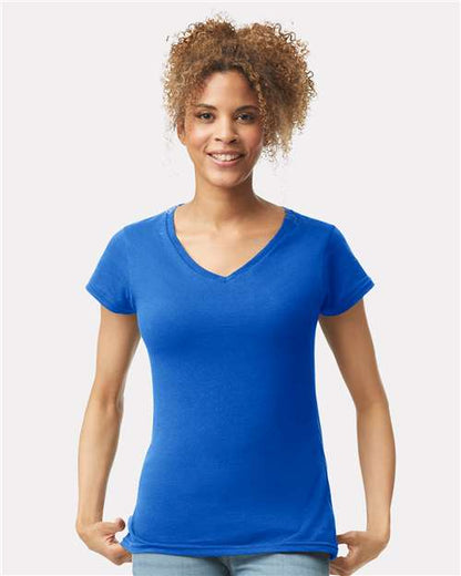 Gildan - Women's Softstyle® V-Neck T-Shirt