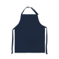 Apron with Patch Pockets Adjustable Neck Strap With Buckle - Navy Blue / Youth - Apron