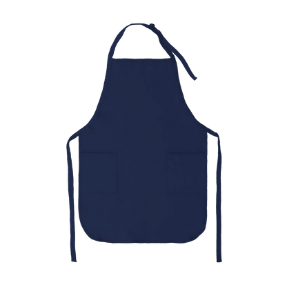 Apron with Patch Pockets Adjustable Neck Strap With Buckle - UrbanDTF