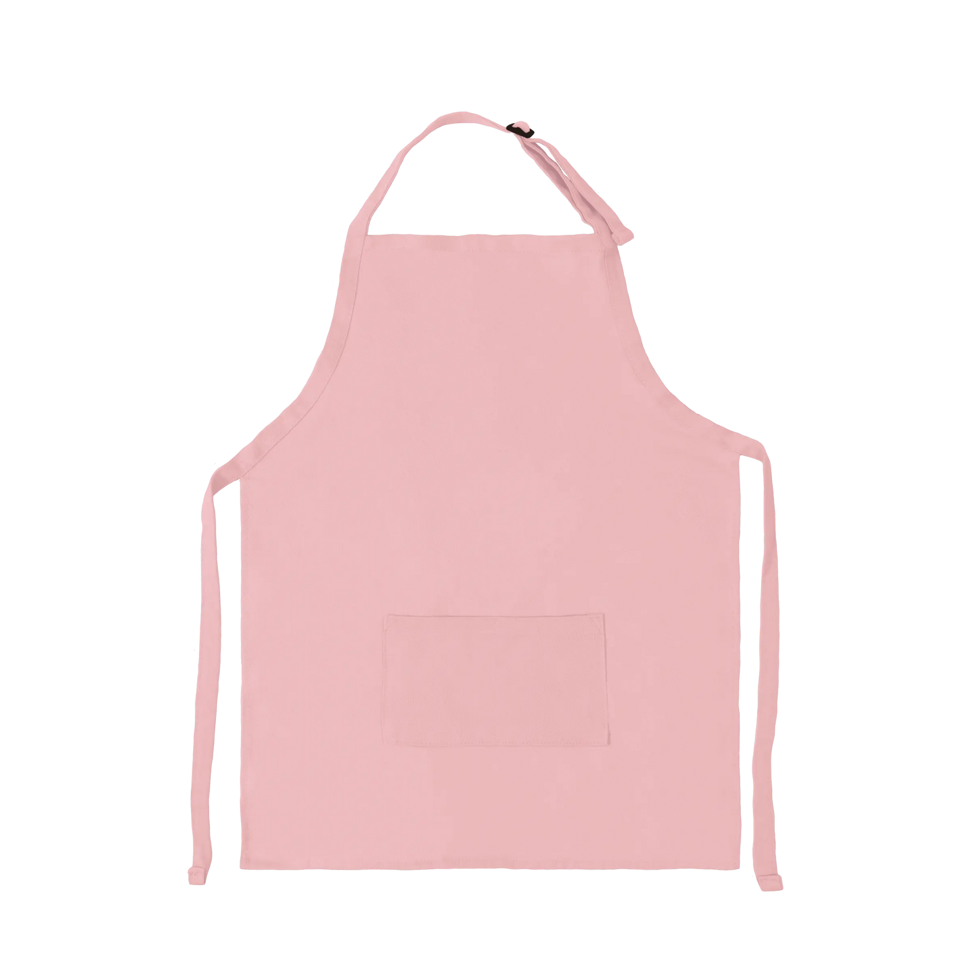 Apron with Patch Pockets Adjustable Neck Strap With Buckle - Pink / Youth - Apron