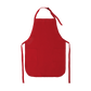 Apron with Patch Pockets Adjustable Neck Strap With Buckle - Red / Adult - Apron