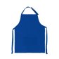 Apron with Patch Pockets Adjustable Neck Strap With Buckle - Royal / Youth - Apron