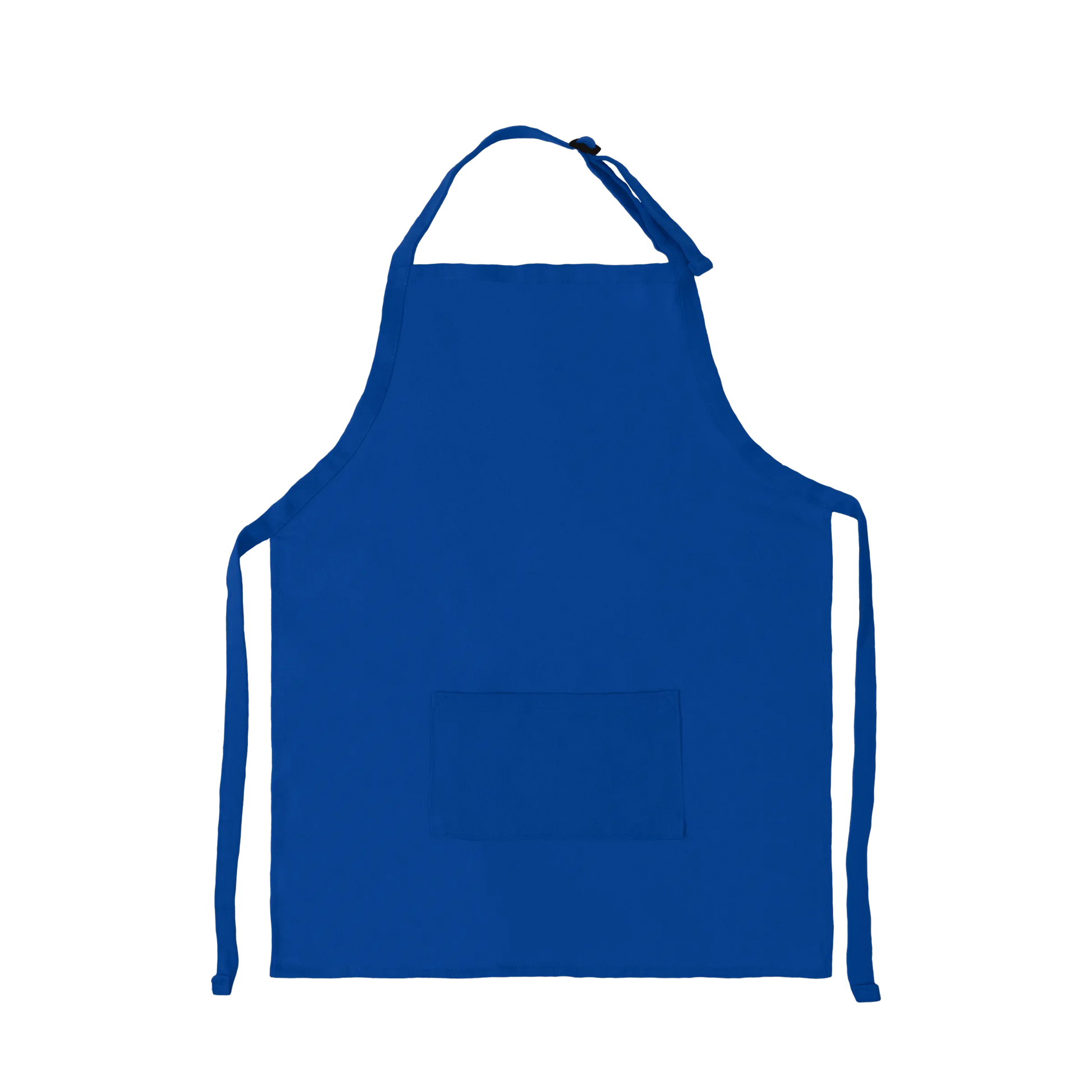 Apron with Patch Pockets Adjustable Neck Strap With Buckle - Royal / Youth - Apron