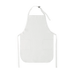 Apron with Patch Pockets Adjustable Neck Strap With Buckle - White / Adult - Apron
